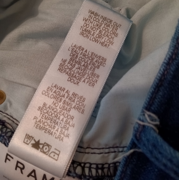FRAME Denim | Le Skinny de Jeanne Crop Stretch Jeans Womens Size 26 - Picture 11 of 14